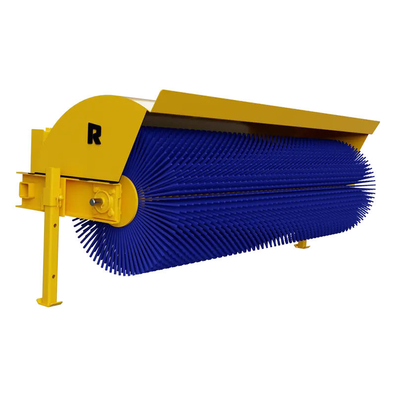 Rockland Angle Broom | Width 48", 60", 72", 84" & 96" Inches | Weight 557  To 797 Lbs | For Skid Steers 1