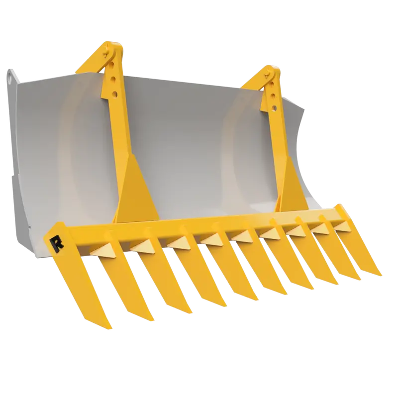 Rockland Blade Rake | Weight Up To 3,000 Lbs | Width Up To 12 Feet | Teeth Design Rugged Teeth | For Dozers 1