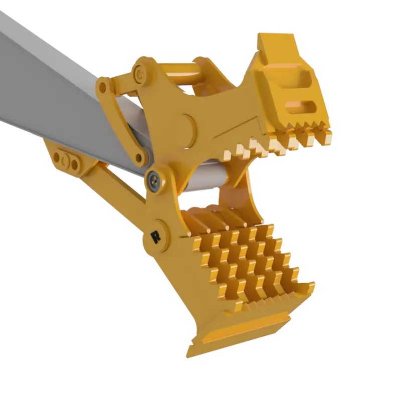 Rockland Concrete Pulverizer With Pinch Plates For Excavator 1