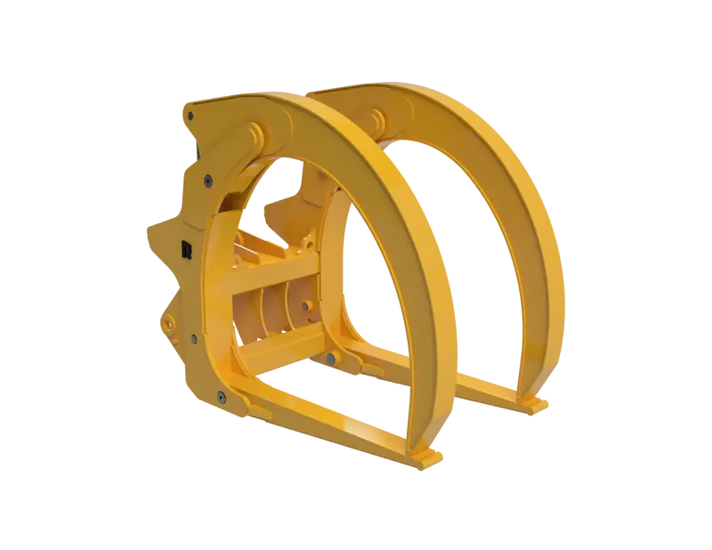 Rockland Dual & Wide Clamp Peeler Grapple | Width 50" & 52" Inches | Tine Length 60" & 72" Inches | For Loader 1