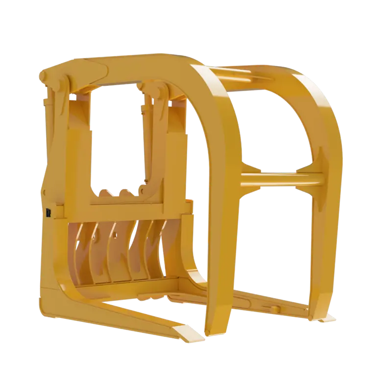 Rockland East & West Coast High Capacity Millyard Grapple | Tine Length 78" & 96" Inches | Width 84", 100", 110" & 115" Inches | For Loaders 1