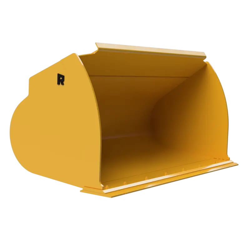 Rockland General Purpose Performance Style Bucket | Straight & Spade Edges | Wear Protection | For Loaders 1