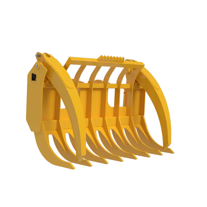 Rockland Loader Rake With Clamps | Raking Width 67" To 139" Inches | Weight 1,480 To 8,880 Lbs | For Loaders 1