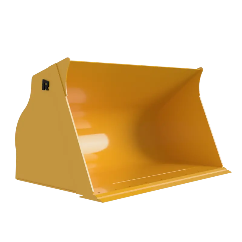 Rockland Material Handling Bucket | Machine Tip Load 8.6K To 79K Lbs | Capacity 1.00 To 12 Cubic Yard | For Loaders 1
