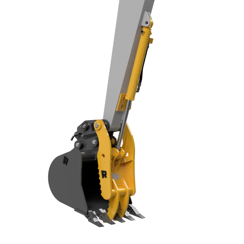 Rockland Mini Pin Mounted Thumb | Rotation Up-To 120 Degrees | Compatibility 2 To 7 Ton | For Mini Excavators 1