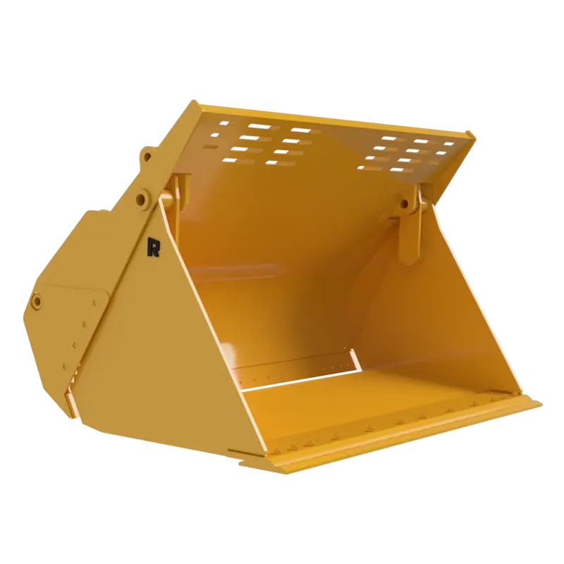 Rockland Multi-Purpose Trash Handling Bucket | Bucket Width 96" To 130" Inches | Weight 3,295 To 7,530 Lbs | For Loaders 1