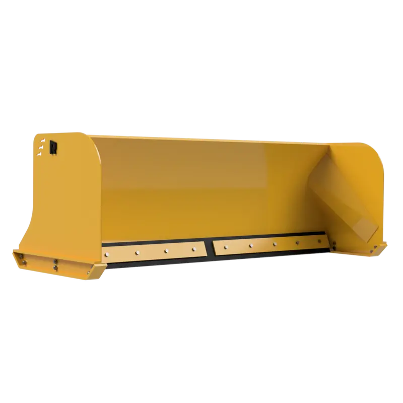 Rockland Snow Pusher | Replaceable Bolt-On Skid Shoes | Multiple Width And Capacity Options | For Loaders 1