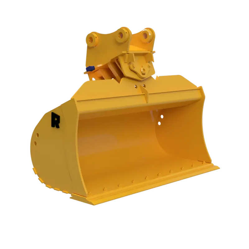 Rockland Standard Duty Tilt Bucket | Machine Weight 4,501-110,000 Lbs | Bucket Width 36" To 96" Inches | For Excavators 1