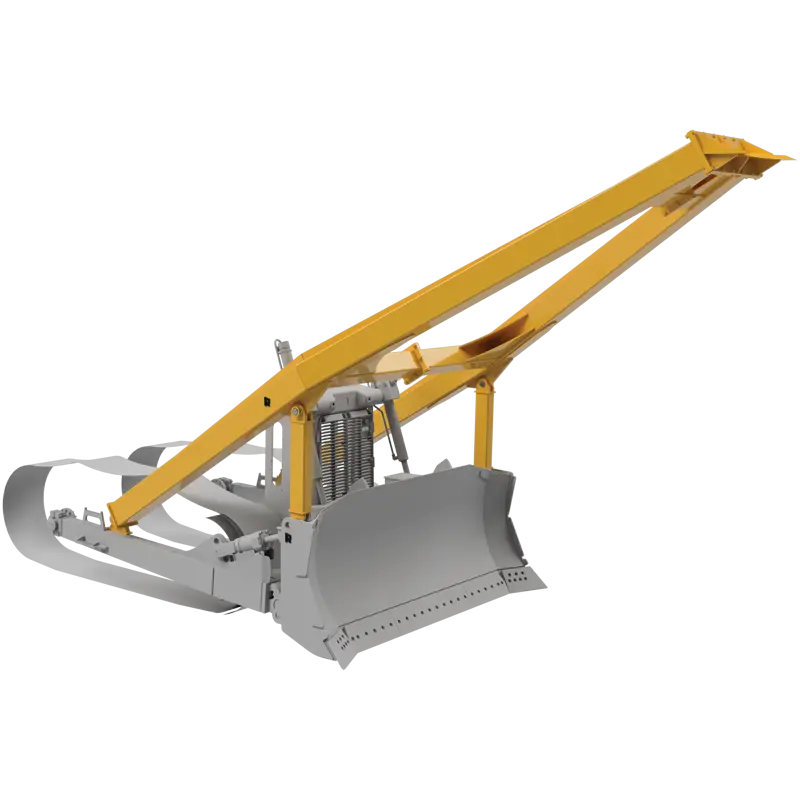 Rockland Tb Tree Booms | Beam Height 132" To 240" | Distance Forward Of Rake 96" To 156" | For Dozers 1