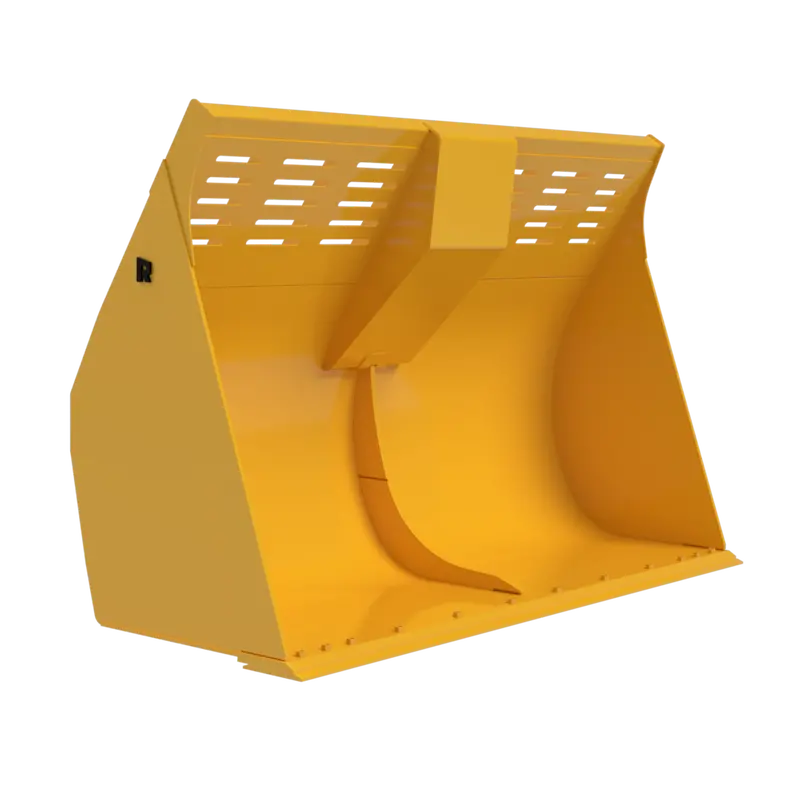 Rockland Transfer Station Bucket With Reversible Cutting Edges For Loaders 1