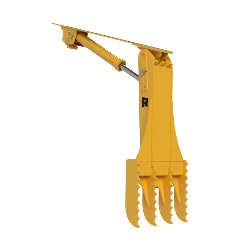 Rockland Wide Hydraulic Thumb | Rugged Anti-Torque Design | Mechanical Thumb Lock | For Excavators 1