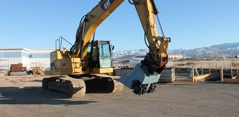 Rockzone Cutter Bucket | Model Cb15, Cb20 & Cb30 | Drum Width 33", 42" & 46" | Machine Size 13 - 35 Tons | For Excavators 1
