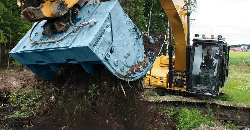 Rockzone Rocksorter Sorting Bucket | Models V3 To V35 | Width 28 To 63 Inches | 2 To 40 Tons | For Excavators 1