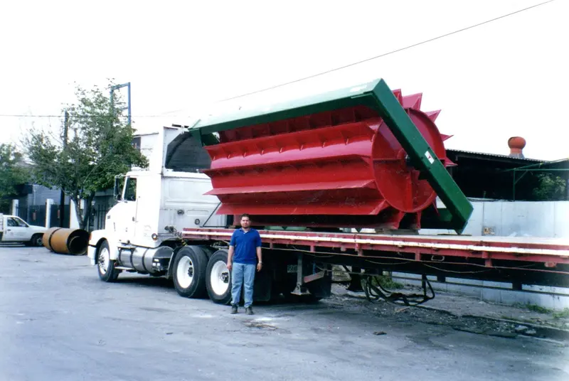 Roller Chopper Renovator Dual Chopper 8', 10', 12', 14’ & 16’ Sections W/ 30", 36", 42", 50”, 56” & 64” Drum For Tractor Or Dozer 1