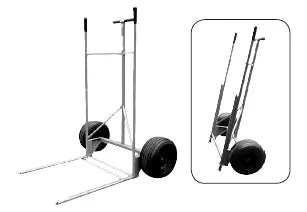 Roof Master Portable Roof Trash Chute Hopper | Model Rm-589100 | 52" X 44" | For Residential & Commercial Roofing 1