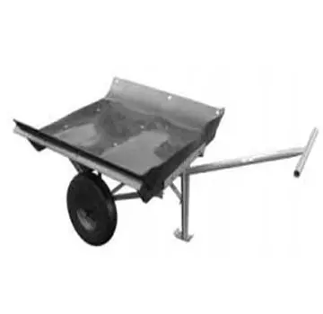 Roof Master T-Handle Dump Cart | Model Rm-504028 | 4.00X8 No-Flat Lite Tires | For Landscaping & Construction 1