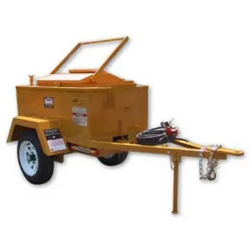 Roofmaster Kettlemaster | Model Rm 60 | 60-Gallon Trailer-Mounted Asphalt Kettle | For Contractors & Maintenance Crews 1