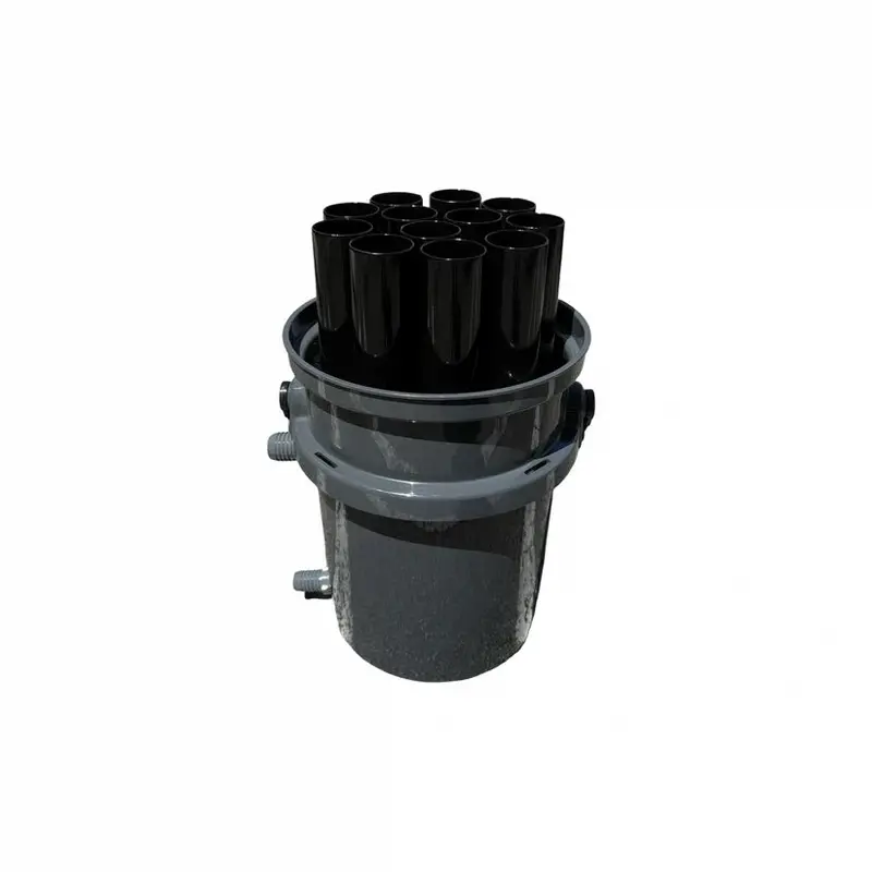 R&R Tackle Co. Flying Fish Bucket Tube | Model 12-Hole | 2" Width | Live Bait Tube Attachment | For Offshore Fishing 1