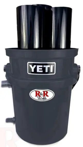 R&R Tackle Co. Premium Saltwater Fishing Tackle Bonito Bucket Tube | 2, 3 & 4 Hole 2