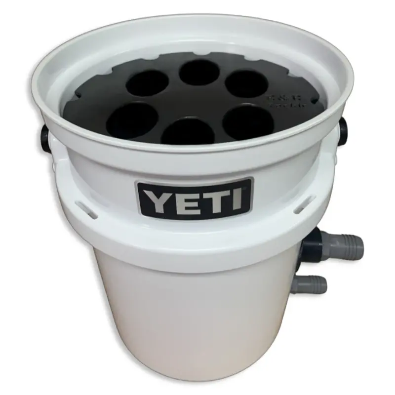 R&R Tackle Co. Premium Saltwater Fishing Tackle Bonito Bucket Tube | 2, 3 & 4 Hole 3