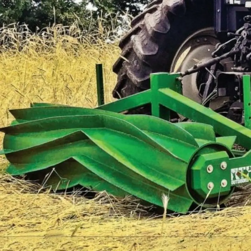 Rtp Goliath8 8’ Heavy-Duty Rollers Crimper | Model Goliath 8 | Width 96” | 40 Hp  | For Tractors 1