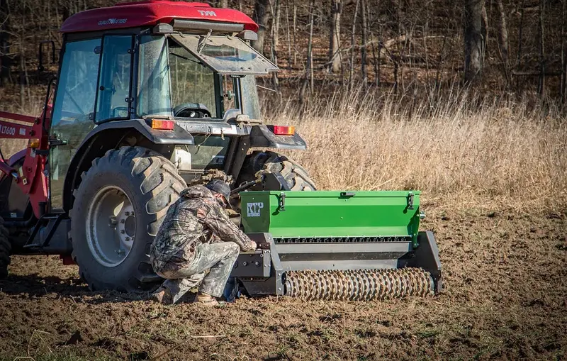 Rtp Ground Breaker3 3’ Food Plot Planter | Model Ground Breaker 3 | Width 39” | 30 Hp | For Tractors 2