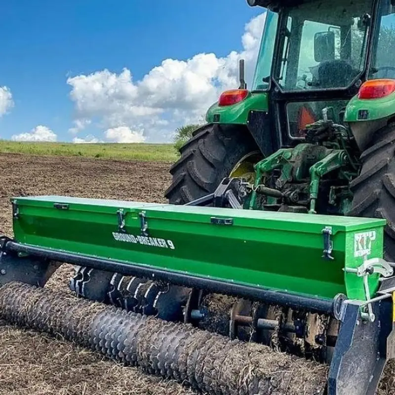 Rtp Ground Breaker9 9’ Food Plot Planter | Model Ground Breaker 9 | Width 110” | 60 Hp | For Tractors 1