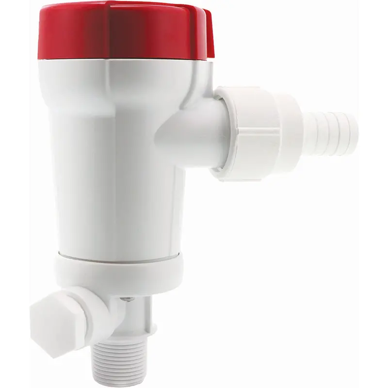 Rule 1100 Gph Livewell Pump Straight Seacock Inlet [605Fc] 1