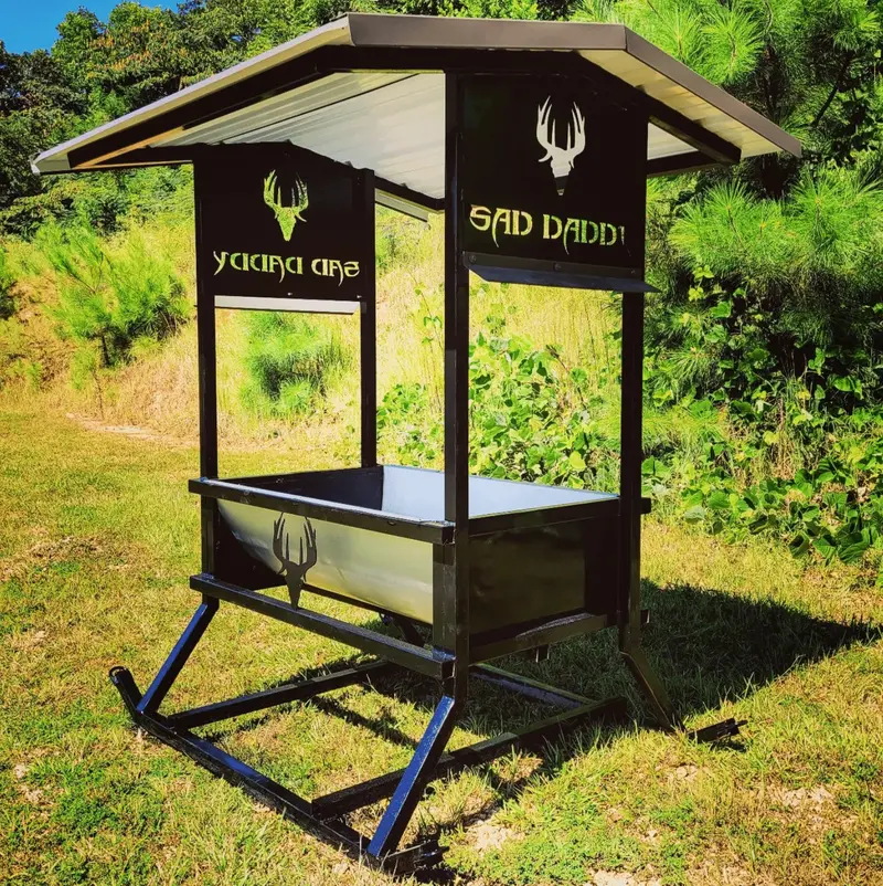 Sad Daddy Steel Feeders | Hunting Feeders | Holds A Substantial Amount Of Feed 1
