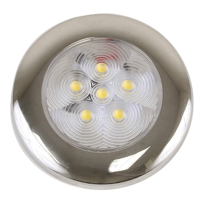 Scandvik B3 Downlight Surface Mount - Cool White - Ss Trim - Ip67 - 12/24V [41320P] 1