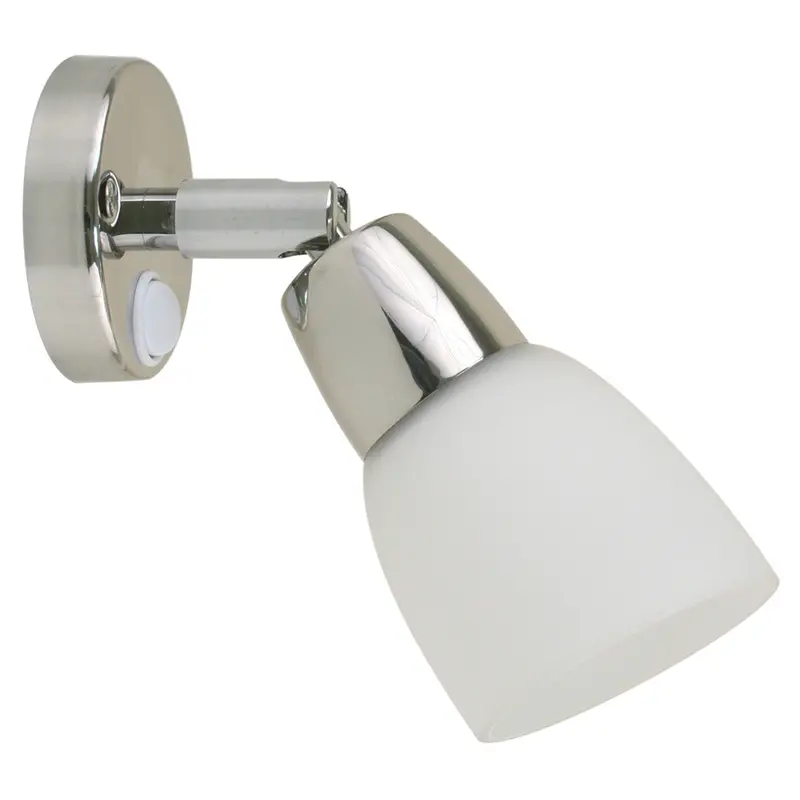 Scandvik Ss Reading Light W/Frosted Glass Shade - 10-30V [41365P] 1