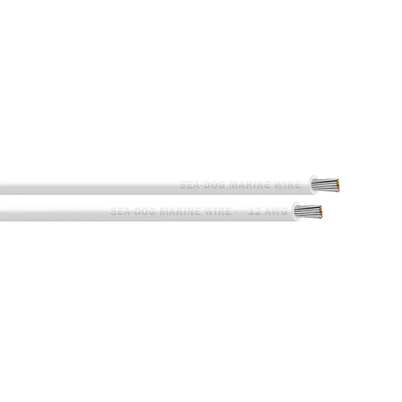 Sea-Dog 12 Awg White Primary Wire - 100' [8012052] 1
