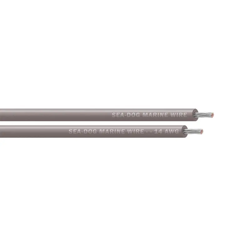 Sea-Dog 14 Awg Grey Primary Wire - 500' [8014117] 1