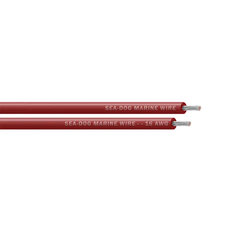 Sea-Dog 16 Awg Red Primary Wire - 25' [8016020] 1