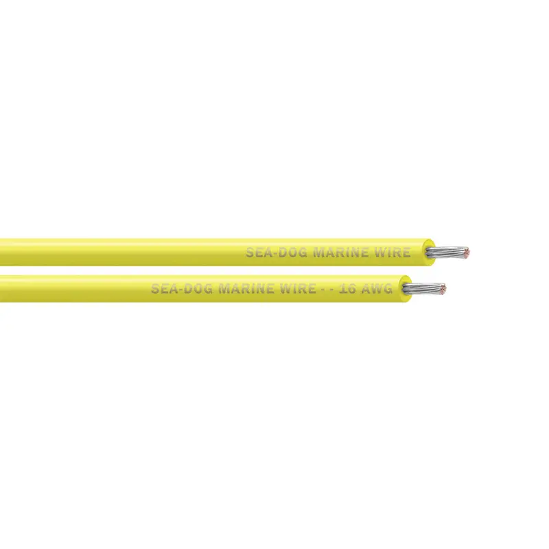 Sea-Dog 16 Awg Yellow Primary Wire - 250' [8016034] 1