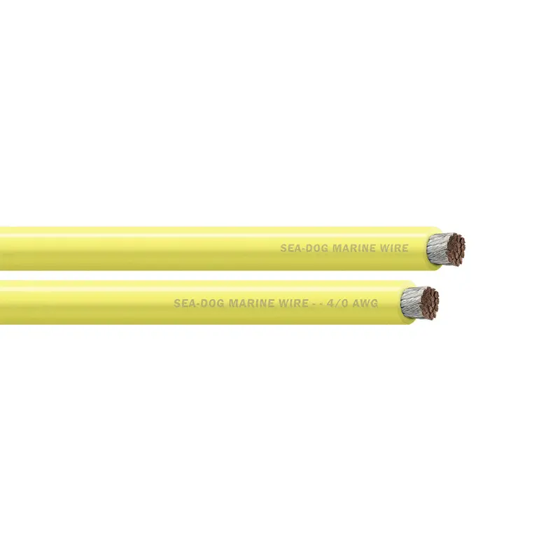 Sea-Dog 4/0 Awg Yellow Battery Cable - 50' [8041031] 1