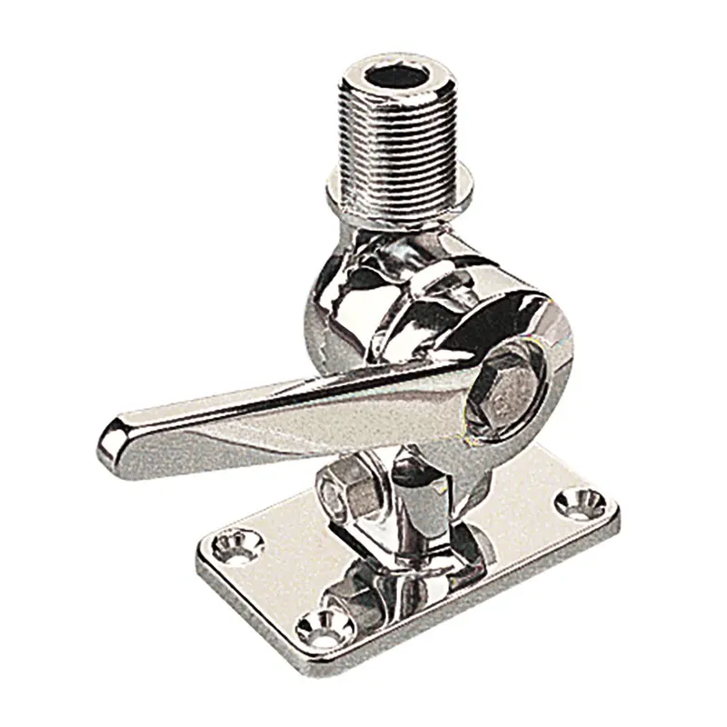 Sea-Dog Adjustable Antenna Base - Die Cast Zinc Chrome Plated [329300-1] 1