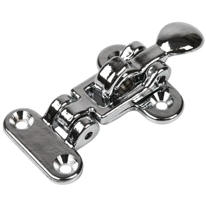 Sea-Dog Anti-Rattle Latch - Sand-Cast Chrome-Plated Brass [222110-1] 1