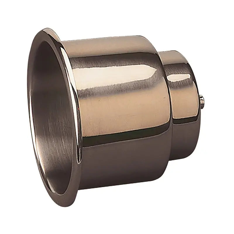 Sea-Dog Flush Mount Combo Drink Holder W/Drain Fitting - Stamped 304 Stainless Steel [588065] 1