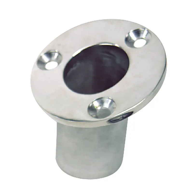 Sea-Dog Flush Mount Flagpole Socket - 25 - 1-1/4" Id - 316 Stainless Steel [491713-1] 1