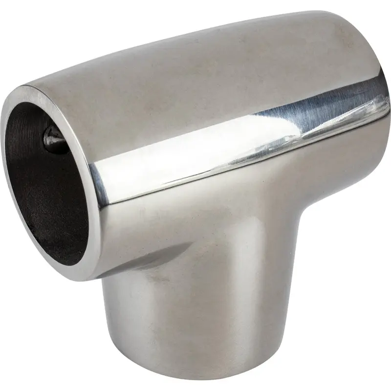 Sea-Dog Handrail Tees - 90 Degree - 1" - Investment Cast 316 Stainless Steel [290901-1] 1