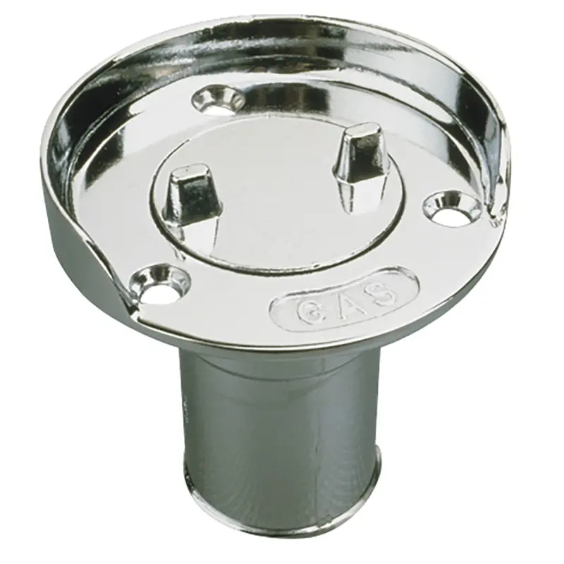 Sea-Dog Hose Deck Fill W/Splash Guard - Die Cast Zinc Chrome Plated [351750-1] 1