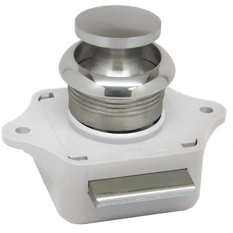 Sea-Dog Push Button Rim Latch - Stainless Steel/Plastic Housing [225300-1] 1