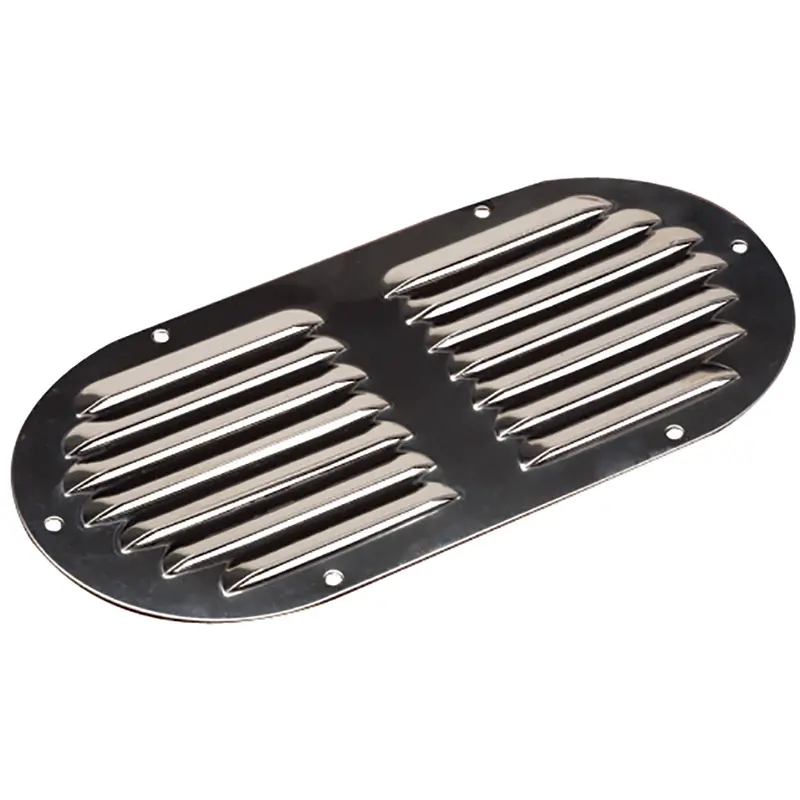 Sea-Dog Stainless Steel Louvered Vent - Oval - 9-1/8" X 4-5/8" [331405-1] 1