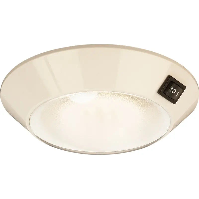 Sea-Dog White Plastic Led Dome Light 4" Day/Night - Clear/Red Bulb [401757-1] 1