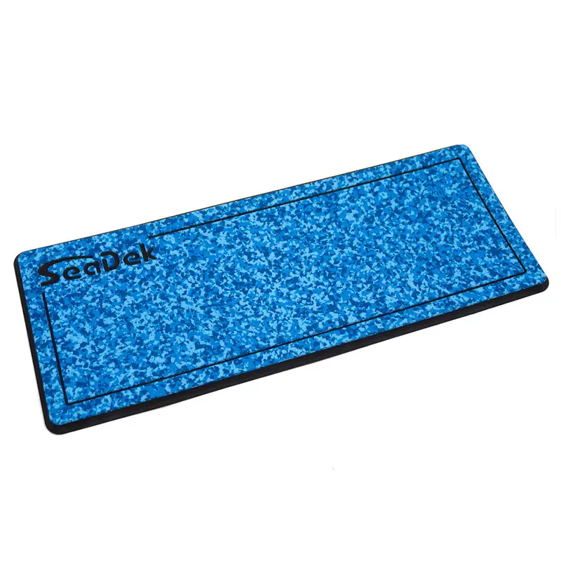 Seadek 16 X 39" 20Mm Dual Density Large Helm Pad W/Seadek Logo - Brushed Texture - Aqua Camo/Black (406.4Mm X 990.6Mm X 20Mm) [37926-81119] 1