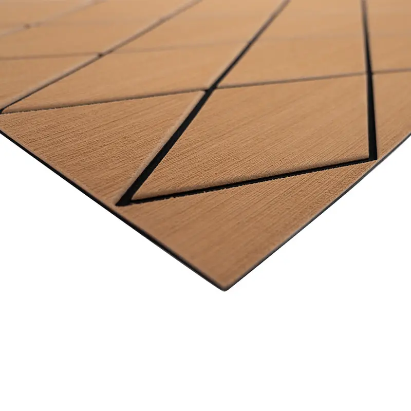 Seadek 40" X 80" 6Mm Two Color Diamond Full Sheet - Brushed Texture - Mocha/Black (1016Mm X 2032Mm X 6Mm) [56411-80093] 1