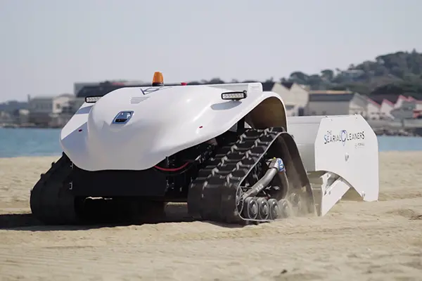Searial Cleaners Bebot - Beach Cleaning Robot 1