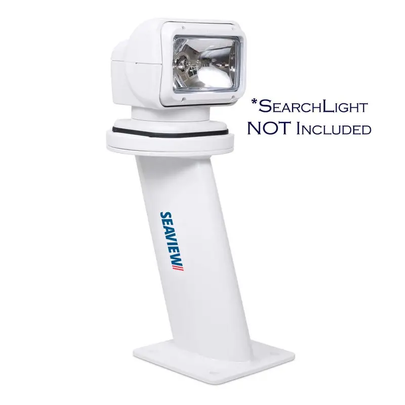 Seaview 12" Aft Leaning Mount F/Searchlights  Thermal Cameras W/7" X 7" Base Plate [Pma12fsl7] 1