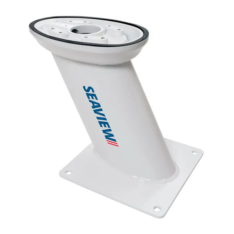 Seaview 12" Modular Mount Aft Raked 10 X 10 Base Plate - F/Large Sat Domes - 18" Top Plate Required [Pma-1210-M2] 1